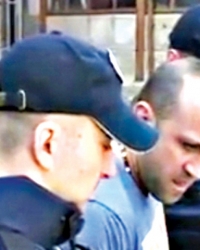 Hapšenje jednog od članova grupe