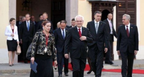 Proslava ulaska Hrvatske u Evropsku Uniju Foto: AP