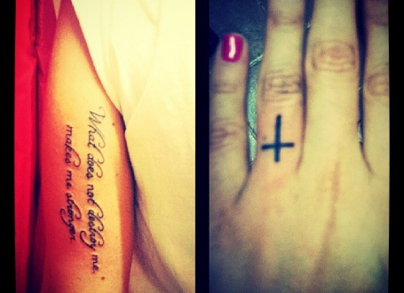 Pohvalila se tetovažom i na prstu