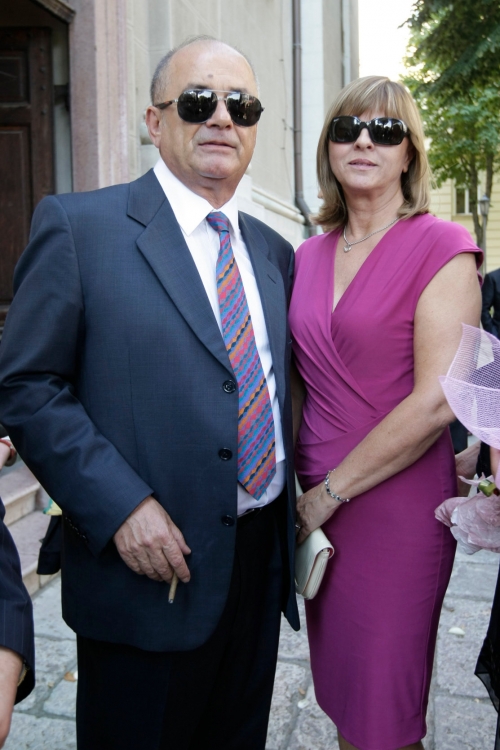 Raka Marić sa suprugom