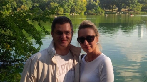 Vuk Jeremić i njegova supruga Nataša, voditeljka Dnevnika RTS, oprostili su se i od Central parka u Njujorku
