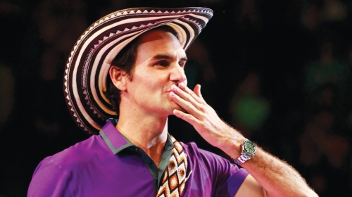 Bolji sa reketom  nego s jezikom:  Rodžer Federer