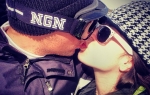 Poljubac: Ena Popov i Nenad Čanak