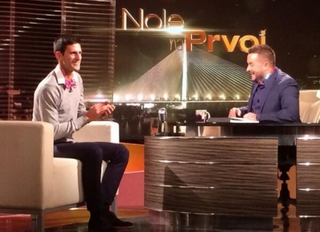 Novak Đoković i Ivan Ivanović / Foto: Twitter/@veceivan
