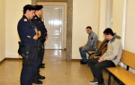Uhapšeni tvrde da nemaju veze sa pljačkom: Optuženi u sudu