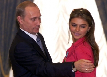 Vladimir Putin i Alena Kabajeva