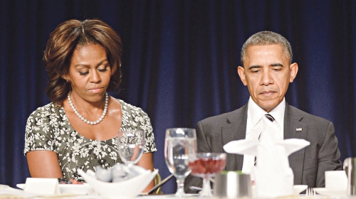 Od 1992. godine  su u braku: Barak  i Mišel Obama