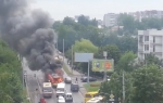 Zapaljeni autobus Lvov