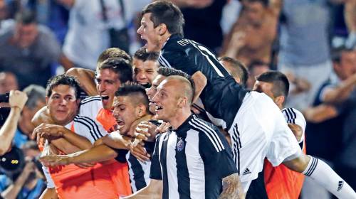 Ne odustaju od proleća u Evropi: Fudbaleri Partizana