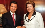 Enrike Penja  Njeto i  Dilma Rusef