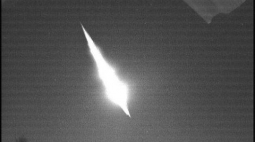 Meteor snimljen kamerom