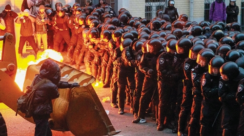 Sukobi policije  i demonstranata  u Kijevu