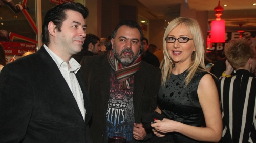 Uživali: Rastko Janković i Leontina sa Miodragom Jakšićem