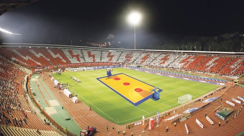 Pokrivanje stadiona ciradom koštalo bi 100.000 evra