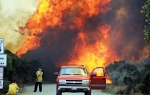 Više od 500 vatrogasaca  sa šest helikoptera i više  buldožera bori se protiv požara