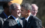 Džordž Buš i Barak Obama