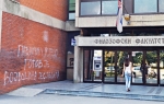 Grafiti mržnje na Filozofskom fakultetu