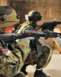 Srpski vojnici u akciji