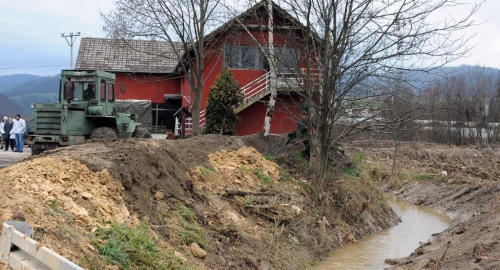 Vojska u poplavljenim Lučanima / Foto: Ministarstvo odbrane Srbije | Foto: 