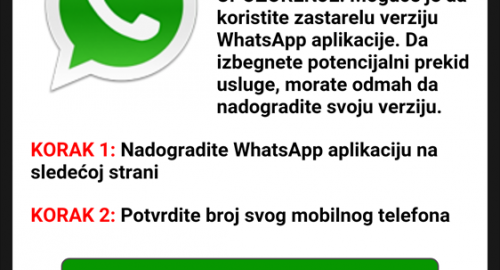 WhatsApp prevara | Foto: 