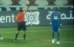 Ibrahim Ture žuti karton zbog stoja na rukama | Foto: Printscreen Youtube