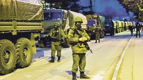 Proruski vojnici  blokiraju bazu  ukrajinske vojske