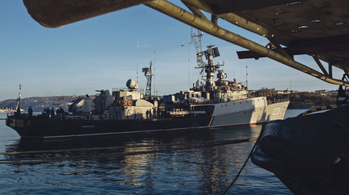 Ukrajinski brod  u Sevastopolju