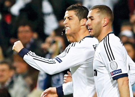 Strelci: Kristijano Ronaldo i Karim Benzema