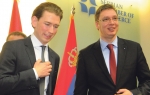 Zadovoljni: Kurc i Vučić