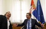 Depardije i Vučić u Beogradu