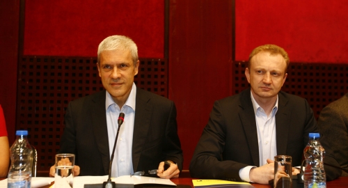 Boris Tadić i Dragan Đilas