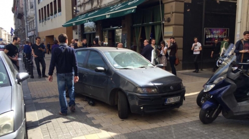 Potpuno  uništio stubiće