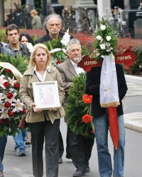 Porodica, mnogobrojni prijatelji  i poštovaoci njenog dela  ispratili su legendarnog trenera  na poslednje putovanje