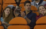 Novak Đoković i Jelena Ristić uživaju u filmu