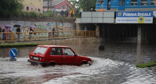 Poplava u centru Subotice potopila