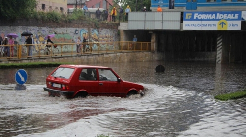Poplava u centru Subotice potopila