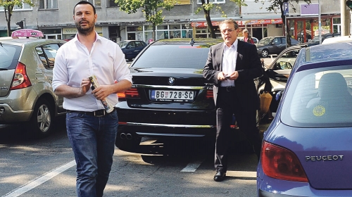 Čović sa zetom Milošem Ninkovićem stiže na suđenje