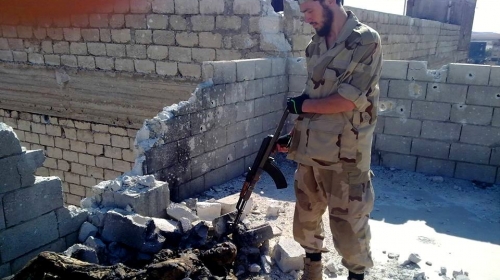 Ganić se slikao i  pored ubijenog  vojnika Sirije