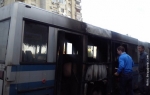 Zapaljen autobus u Kragujevcu
