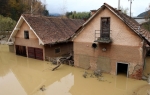 Potopljene kuće u Sloveniji