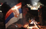 Srbi se grejali uz logorske vatre