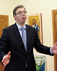 Vučić za Božić ceo dan radio udarnički