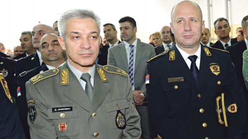 Vojska i policija: Generali Dejan  Janković i Dragiša Simić