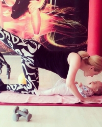 Ana i Nia na treningu