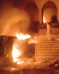 Izgorela biblioteka  sa 7.000 knjiga