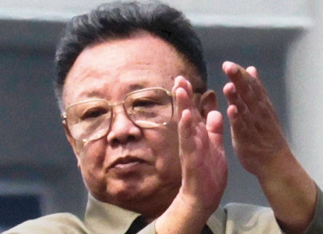Voleo da  uživa na  nivou:  Kim  Džong Il
