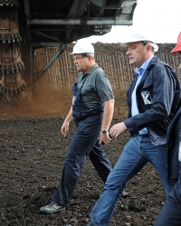 Ministar energetike i rudarstva Aleksandar Antić u poseti Kolubari