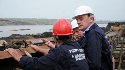Ministar energetike i rudarstva Aleksandar Antić u poseti Kolubari