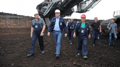 Ministar energetike i rudarstva Aleksandar Antić u poseti Kolubari