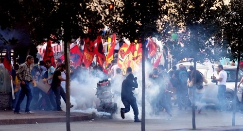 Protesti u Istambuli, policija bacila suzavac | Foto: Profimedia.rs